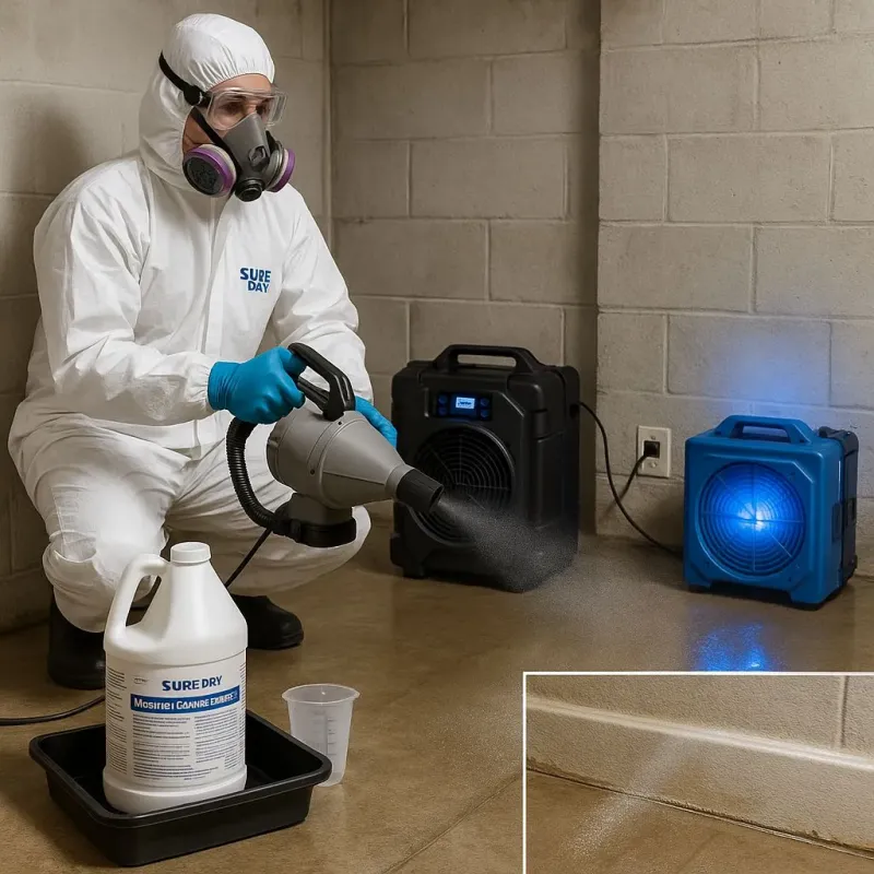 Sanitization and Odor Removal process in La Crescent, MN