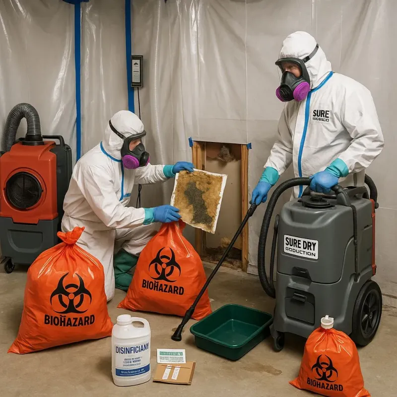 Contaminated Water Handling Protocols process in La Crescent, MN