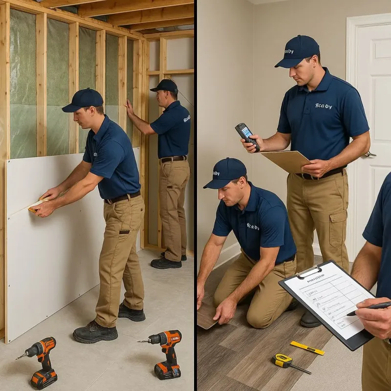 Repairs and Reconstruction process in La Crescent, MN