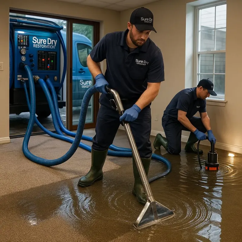 Water Extraction and Removal process in La Crescent, MN